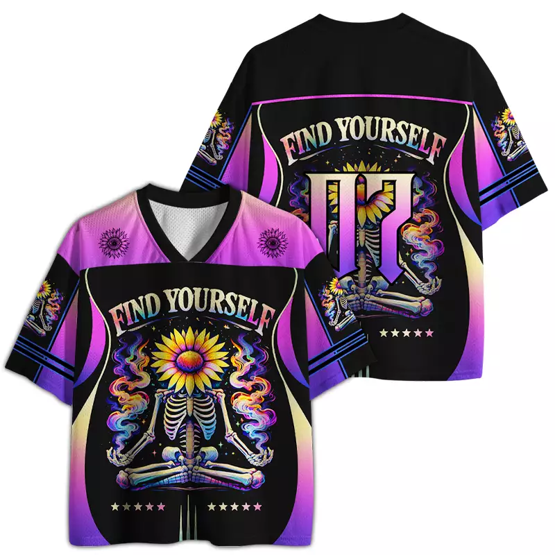 Soulisfree FIND YOURSELF  Mesh Jersey