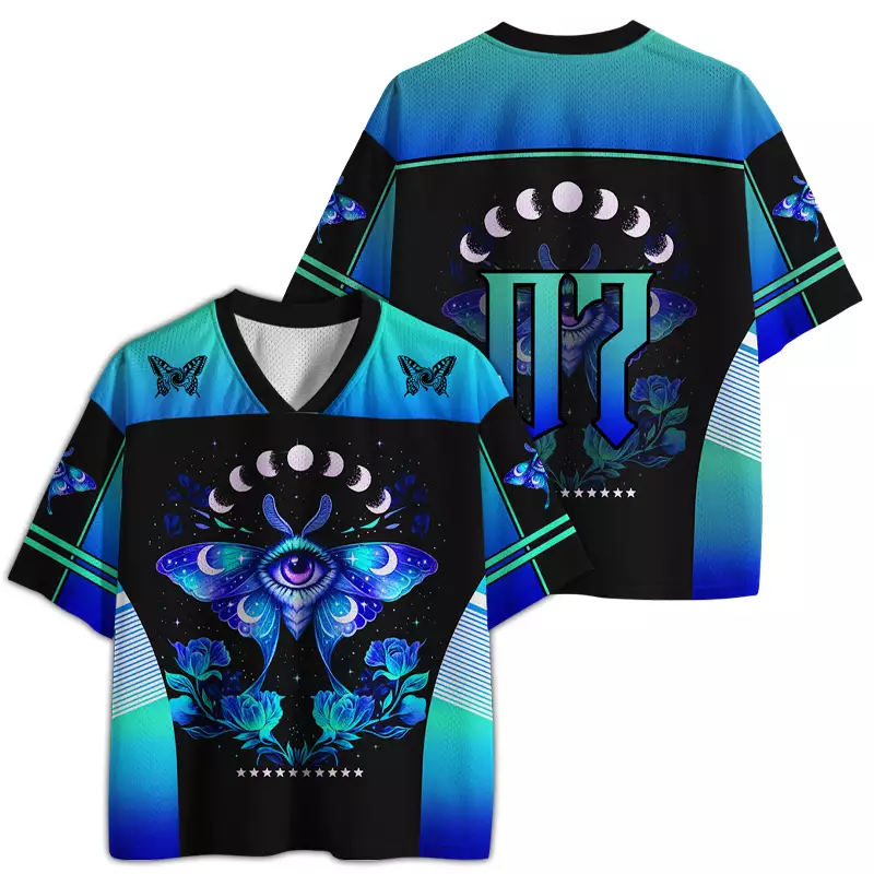 Soulisfree Lunar Moth Awakening  Mesh Jersey