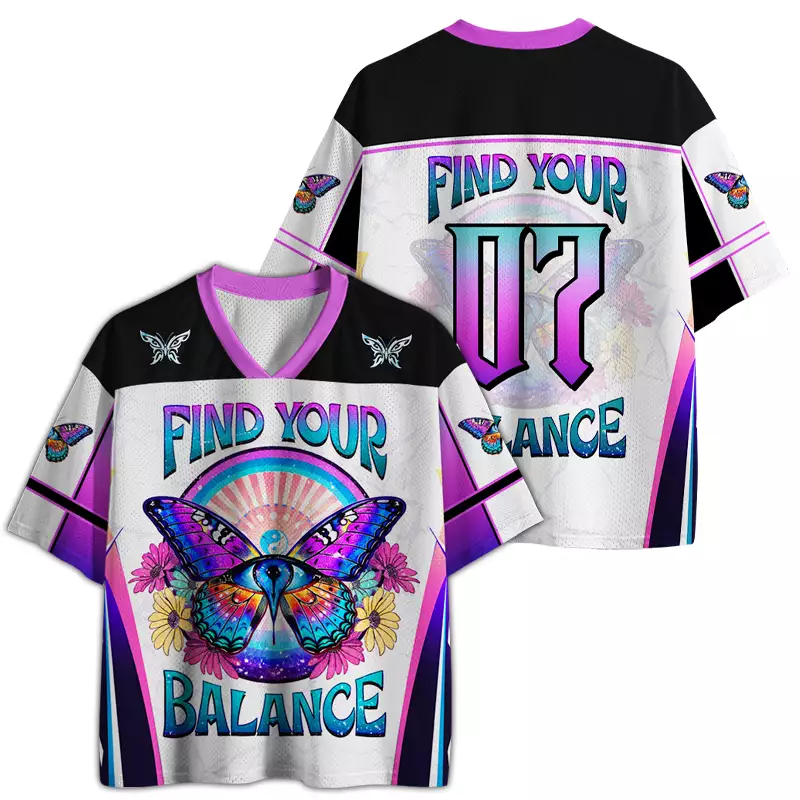 Soulisfree FIND YOUR BALANCE Mesh Jersey