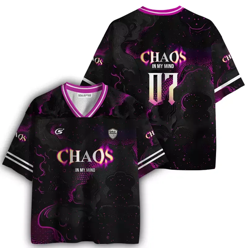 Soulisfree Chaos In My Mind Mesh Jersey