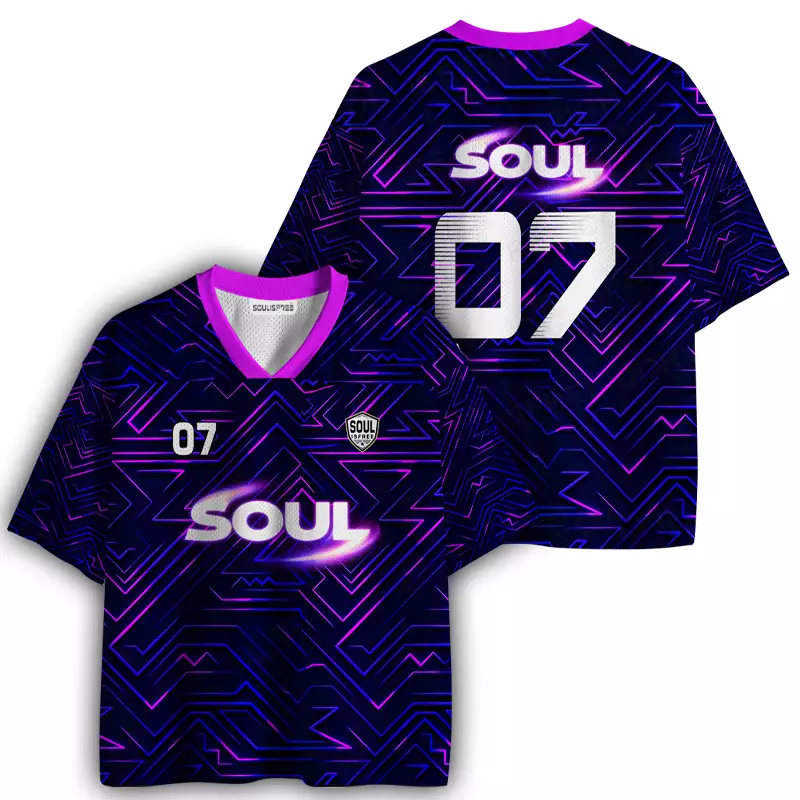 Soulisfree SOUL — Modern Spirit Signal Mesh Jersey