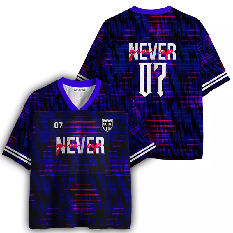 Soulisfree Never Give Up Mesh Jersey