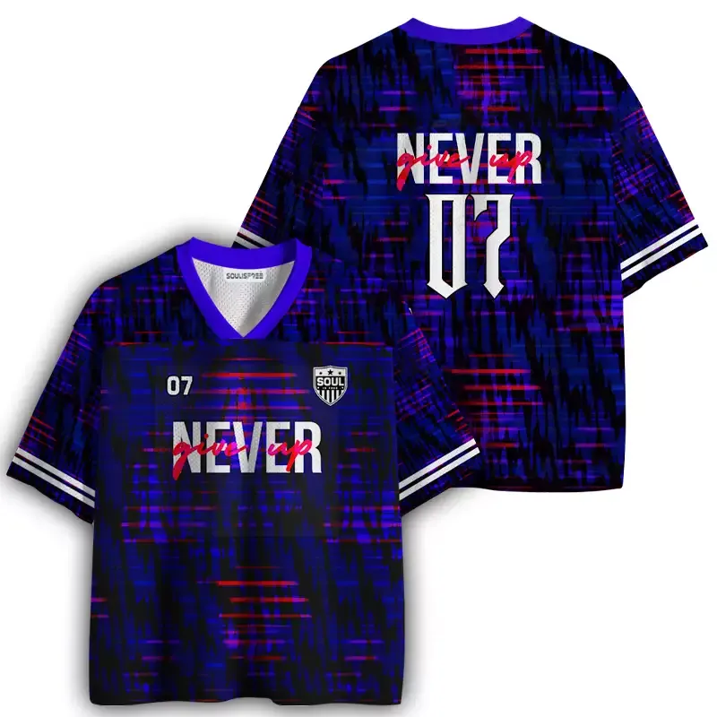 Soulisfree Never Give Up Mesh Jersey
