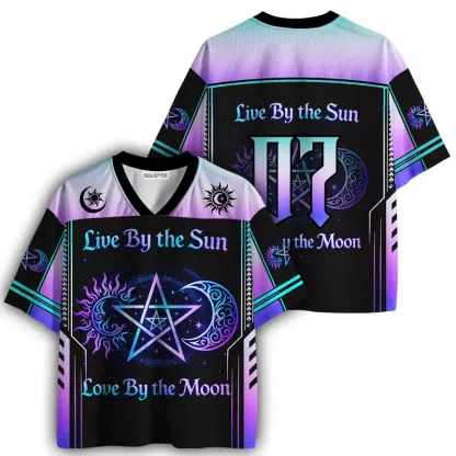 Soulisfree Live by the Sun ,Love By The Moon Mesh Jersey