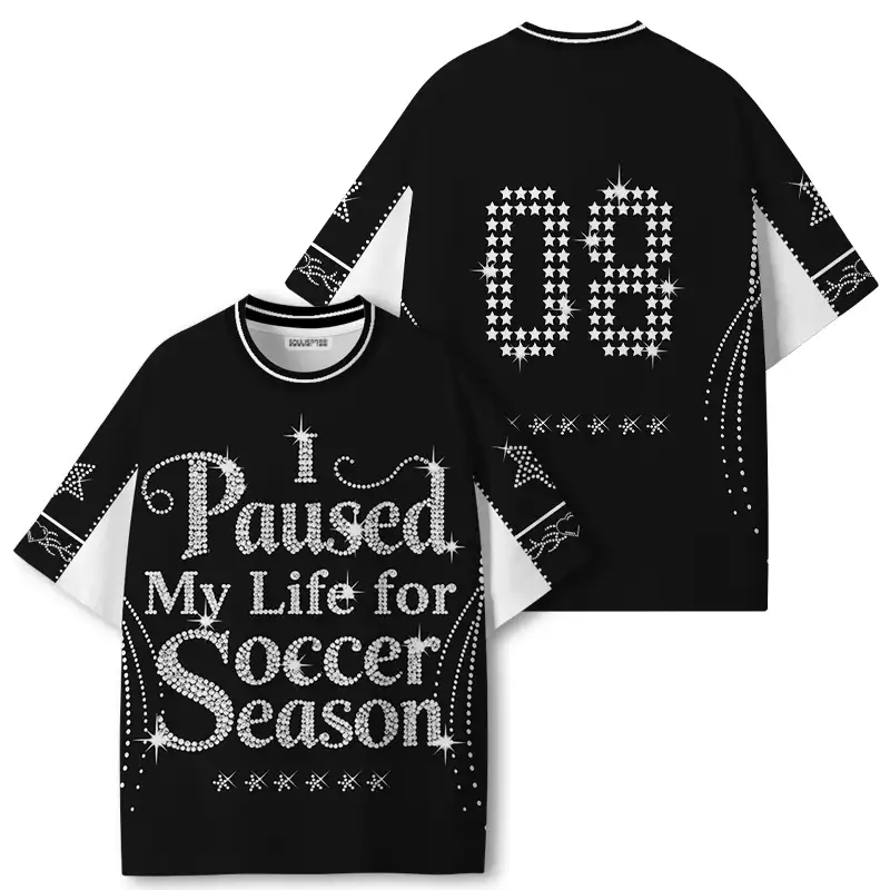 Soulisfree I Paused My Life for Soccer Season ECO‑PERF Graphic Tee