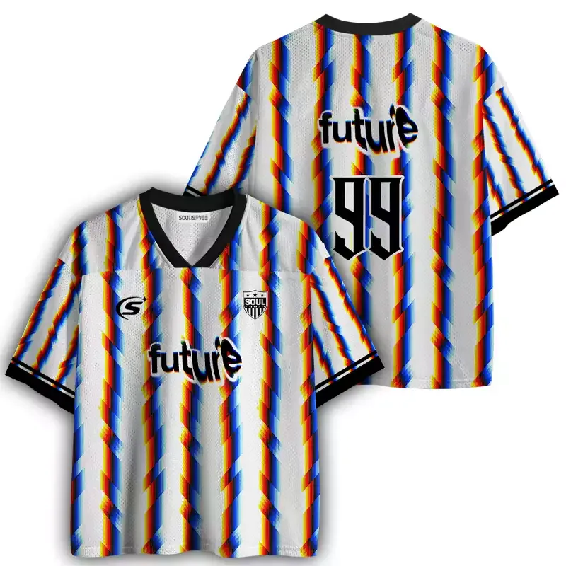 Soulisfree  Future-Temporal Shift Mesh Jersey 
