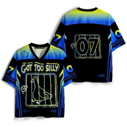 Soulisfree Got Too Silly Mesh Jersey