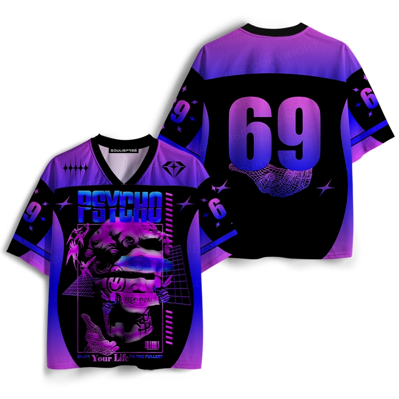 Soulisfree Glitch Mind Mesh Jersey