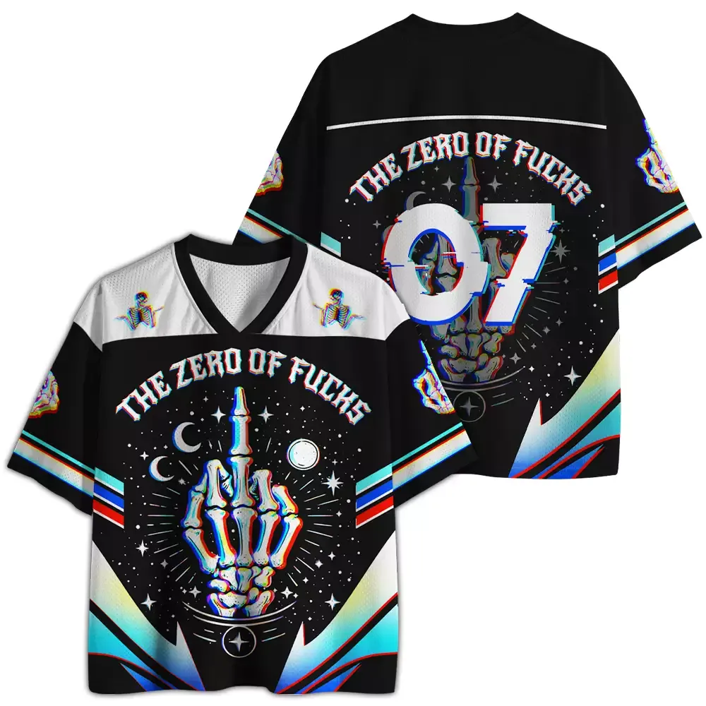 Soulisfree The Zero Of Fucks Mesh Jersey