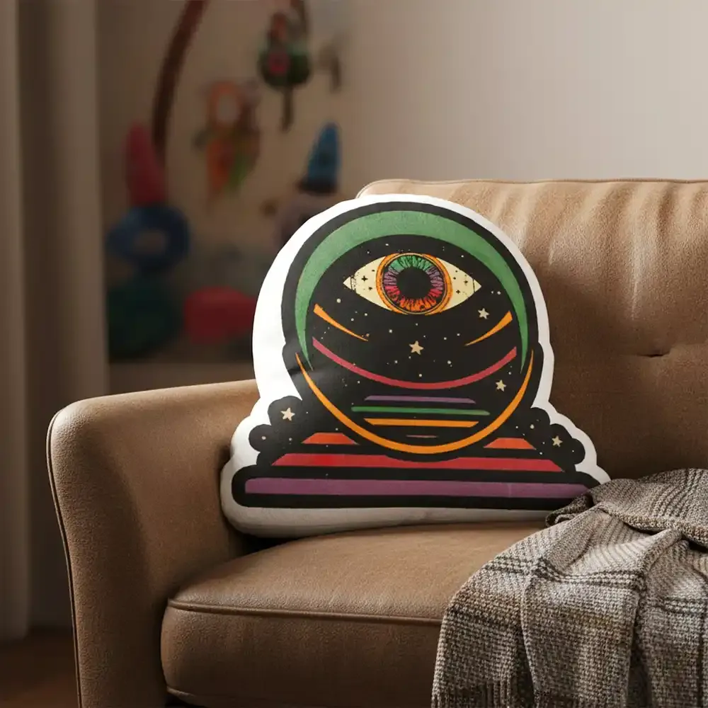 Cosmic Eye Orb Pillow