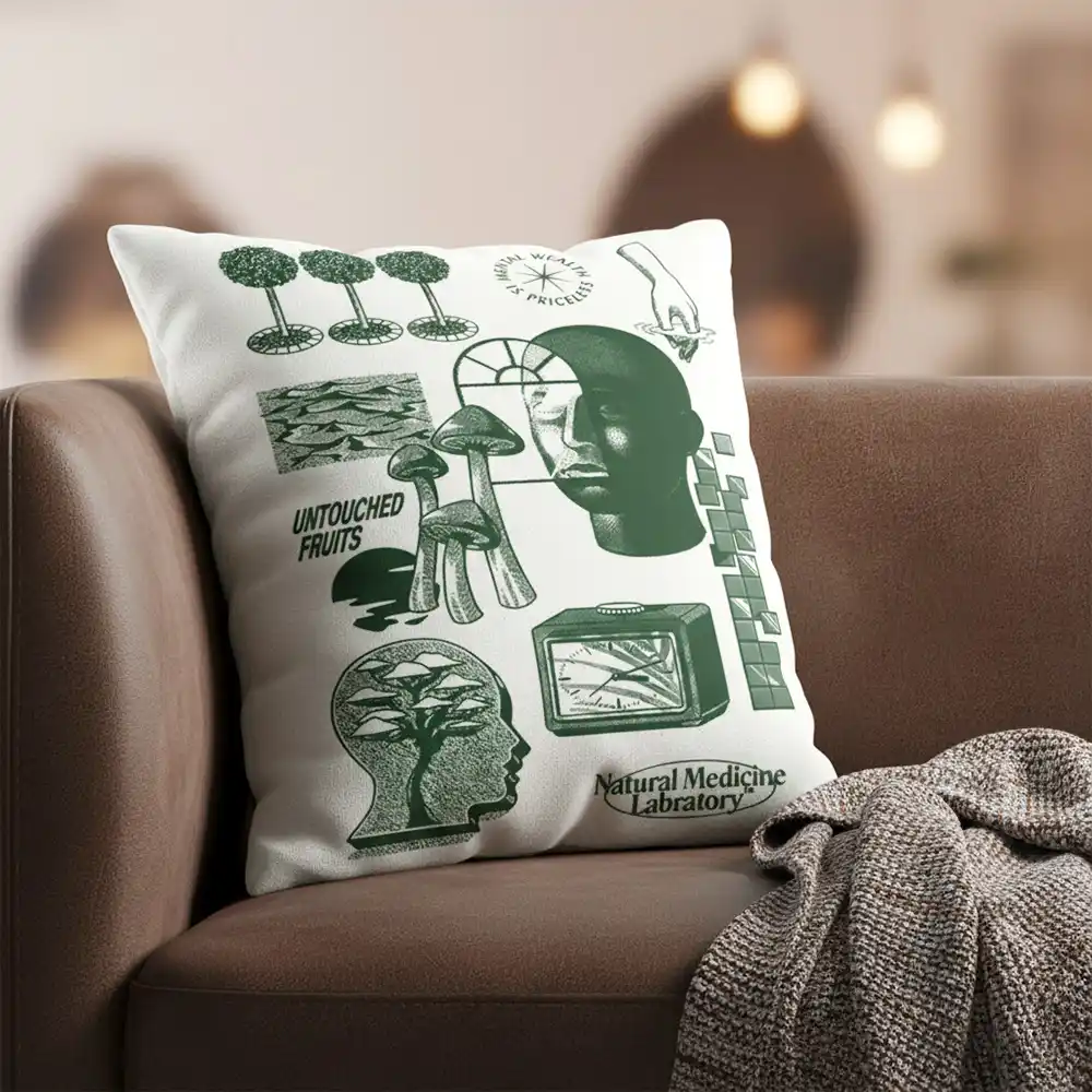 Natural Medicine Lab Pillow