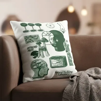 Natural Medicine Lab Pillow