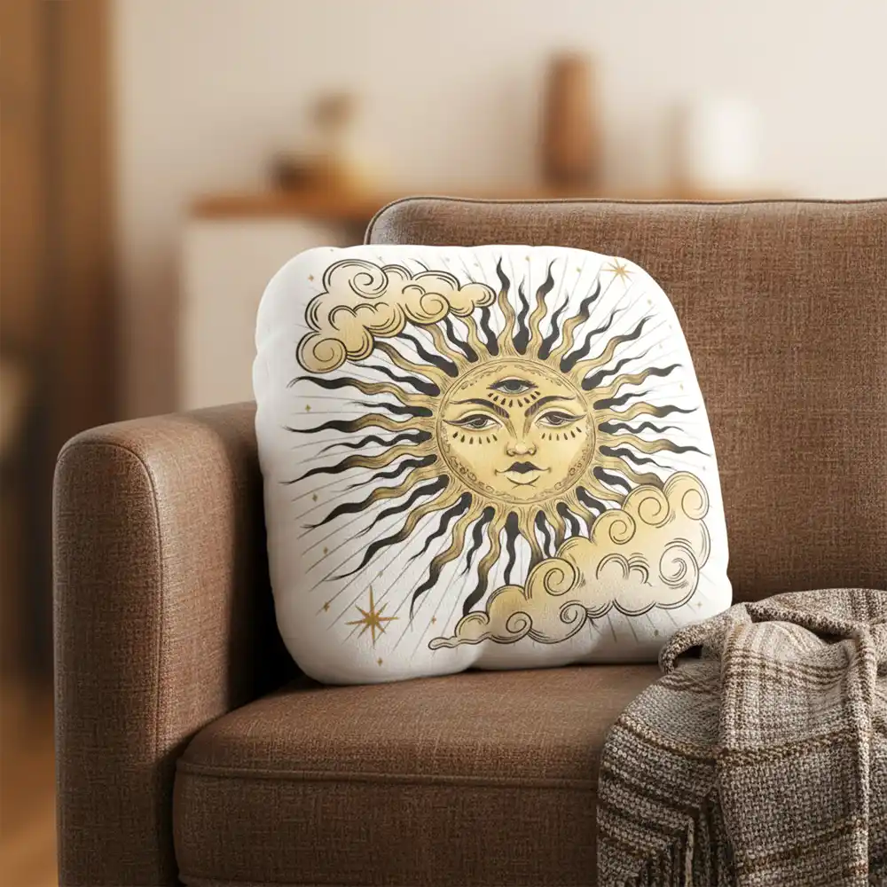 Celestial Sun Pillow