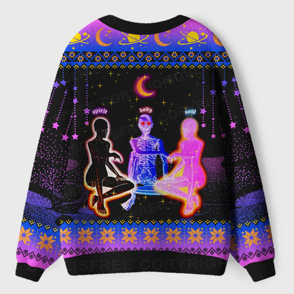 Ethereal Energy: Spirit Meets Soul Ugly Cardigan Sweaters