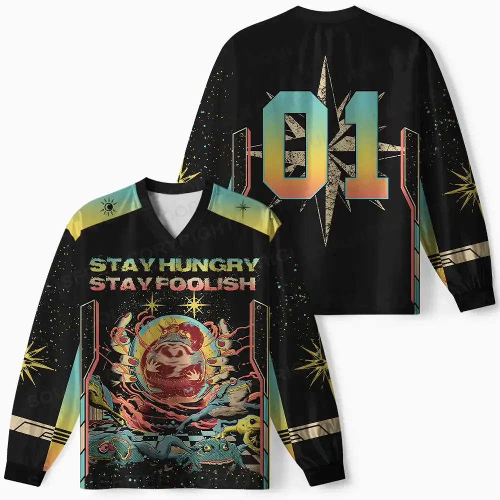 Psychedelic Attack Long Sleeve Jersey