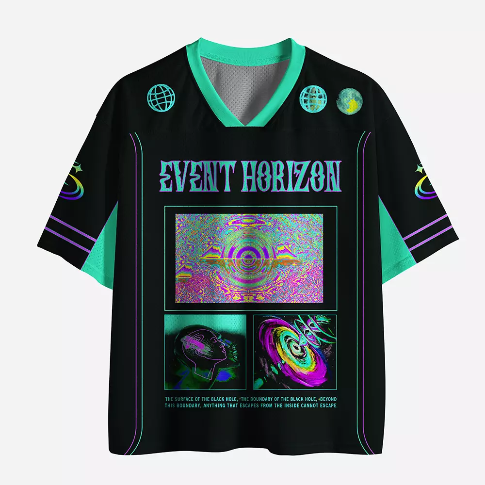 Personalized Evolution Horizon Mesh Jersey