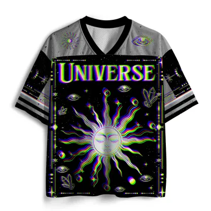 Soulisfree Universe Awakening Optic Lines Illusion Mesh Jersey