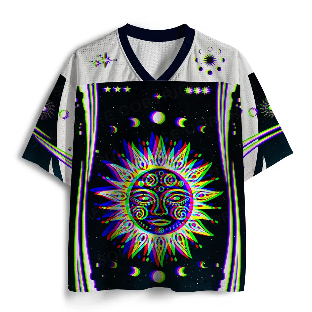 Optic Lines Illusion | Soulisfree Artistic Optical 3D Effect T‑Shirts & Mesh Jerseys