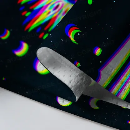 Soulisfree Solar Lunar Harmony Optic Lines Illusion Mesh Jersey