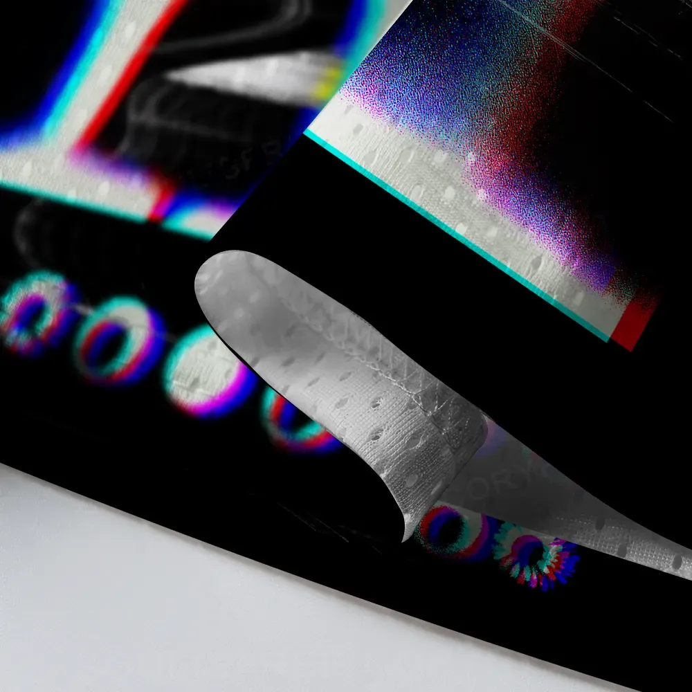 Soulisfree Celestial Cycle of Light Optic Lines Illusion Mesh Jersey