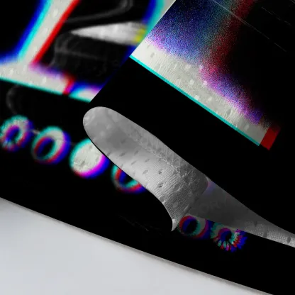 Soulisfree Celestial Cycle of Light Optic Lines Illusion Mesh Jersey