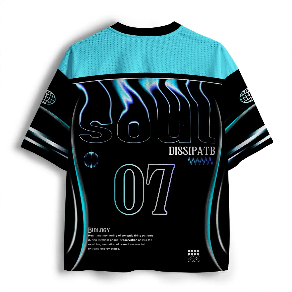 Soulisfree Dreamline Optic Lines Illusion Mesh Jersey