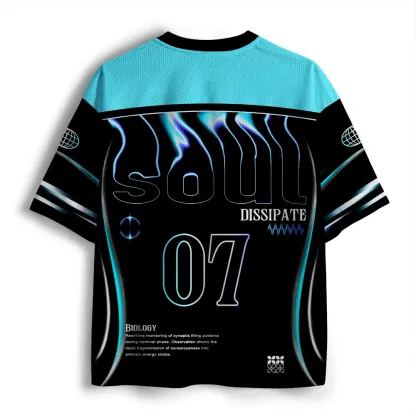 Soulisfree Dreamline Optic Lines Illusion Mesh Jersey