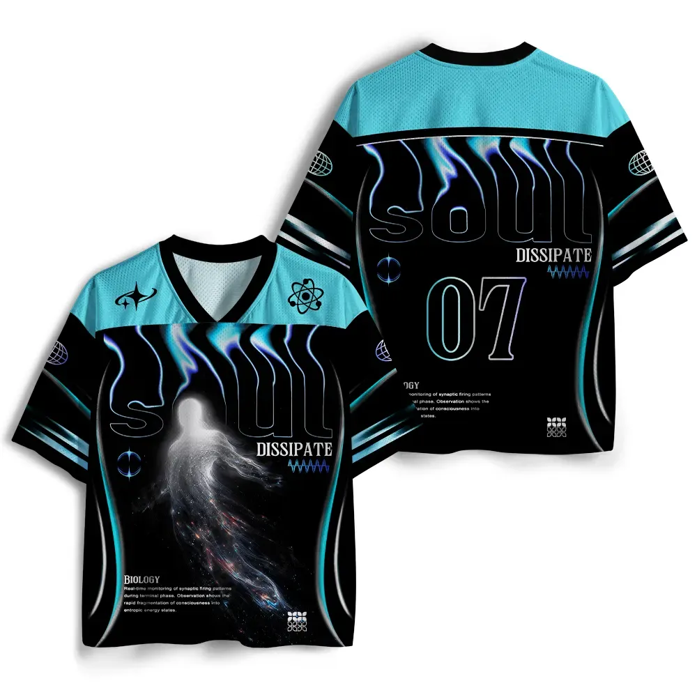 Soulisfree Dreamline Optic Lines Illusion Mesh Jersey