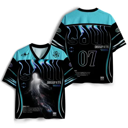 Soulisfree Dreamline Optic Lines Illusion Mesh Jersey