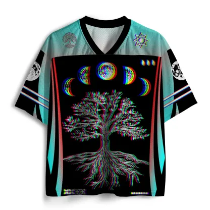 [Copy]Soulisfree Dreamline Optic Lines Illusion Mesh Jersey