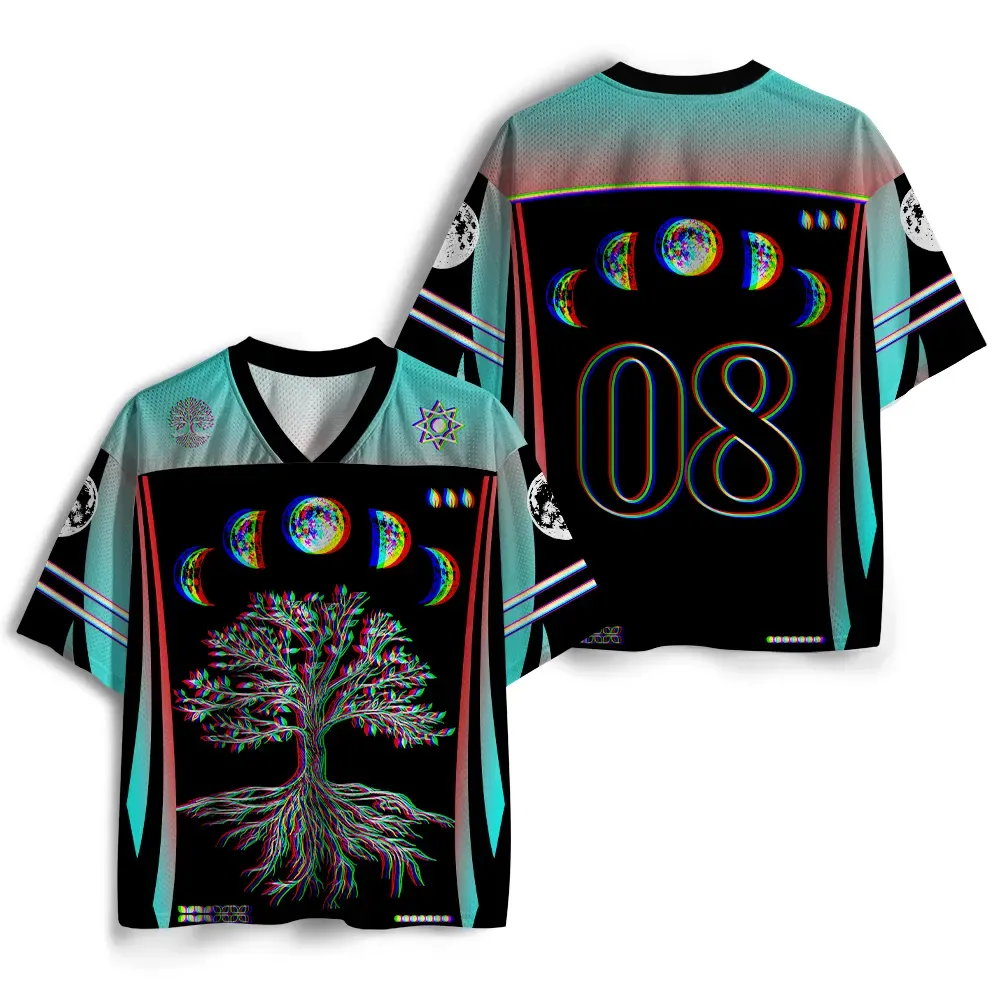 [Copy]Soulisfree Dreamline Optic Lines Illusion Mesh Jersey