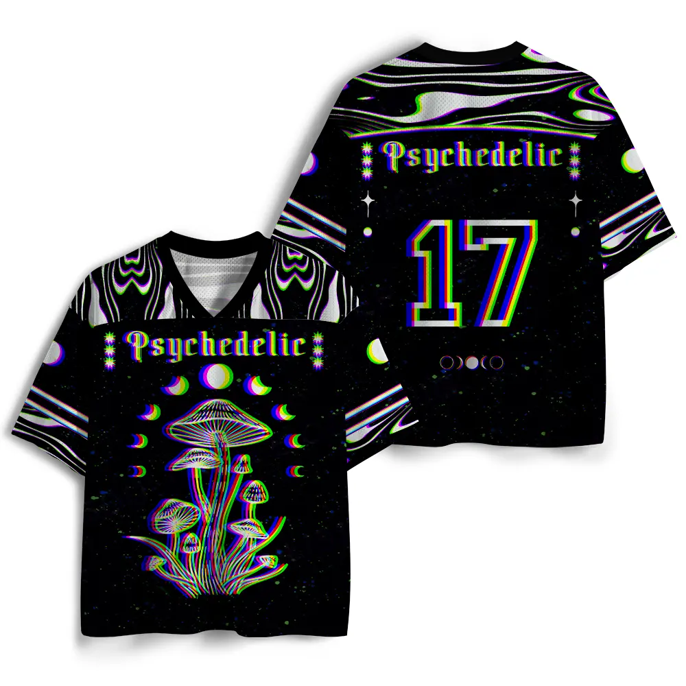 Soulisfree Inner Vision Optic Lines Illusion Mesh Jersey