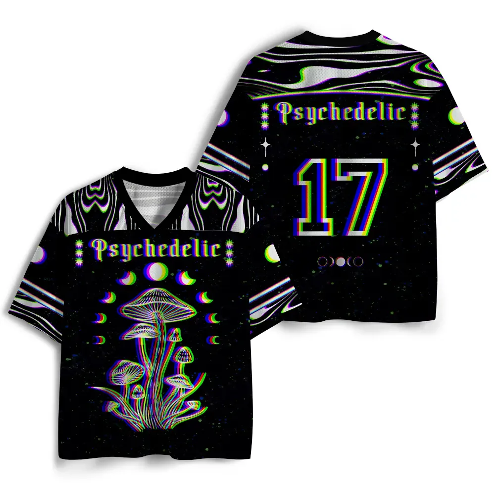 Soulisfree Inner Vision Optic Lines Illusion Mesh Jersey