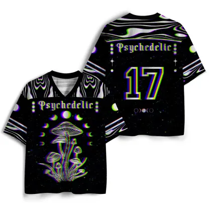 Soulisfree Inner Vision Optic Lines Illusion Mesh Jersey