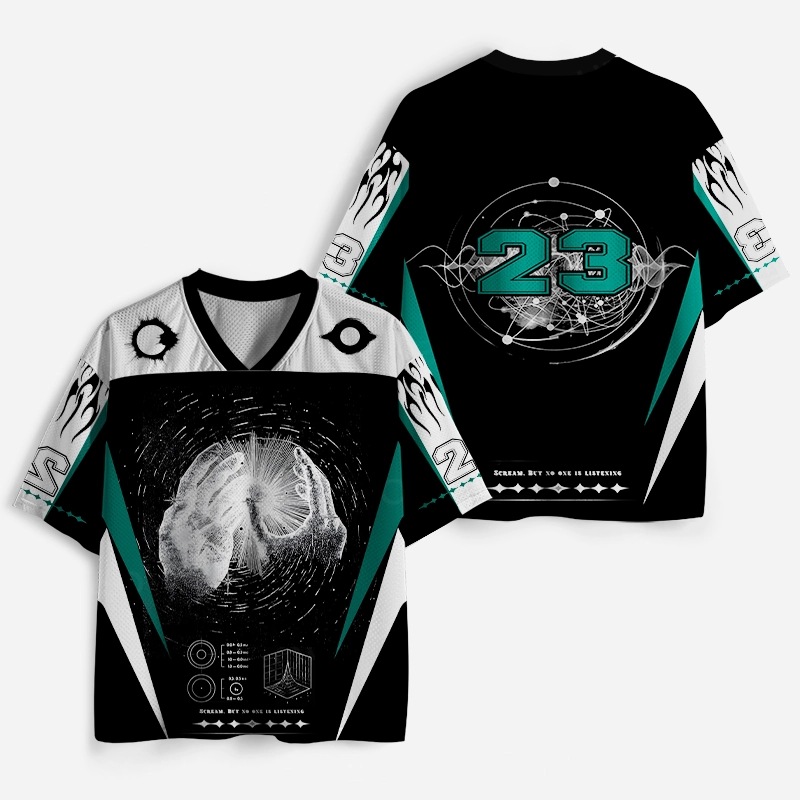 Soulisfree Echo Field - No One Is Listening Mesh Jersey