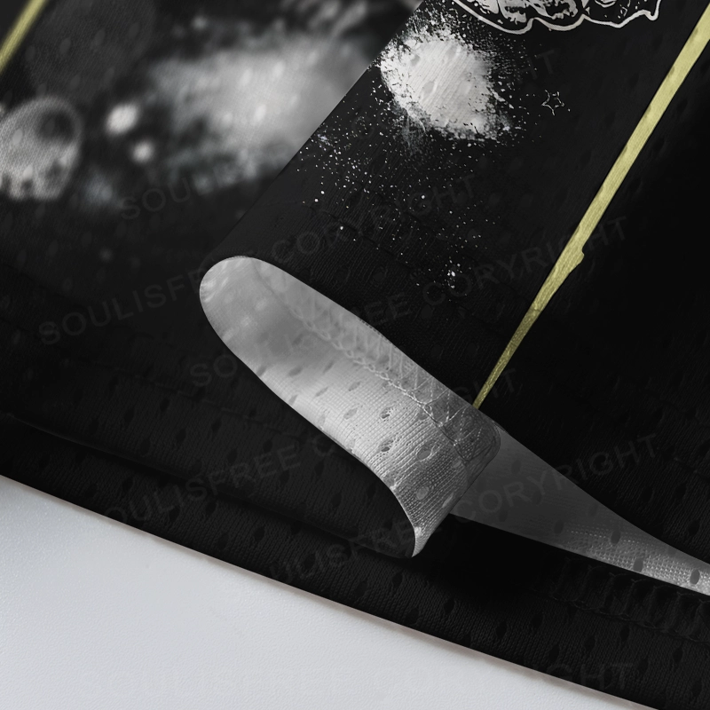 Soulisfree INFINITE Cosmic Creation Pattern Mesh Jersey