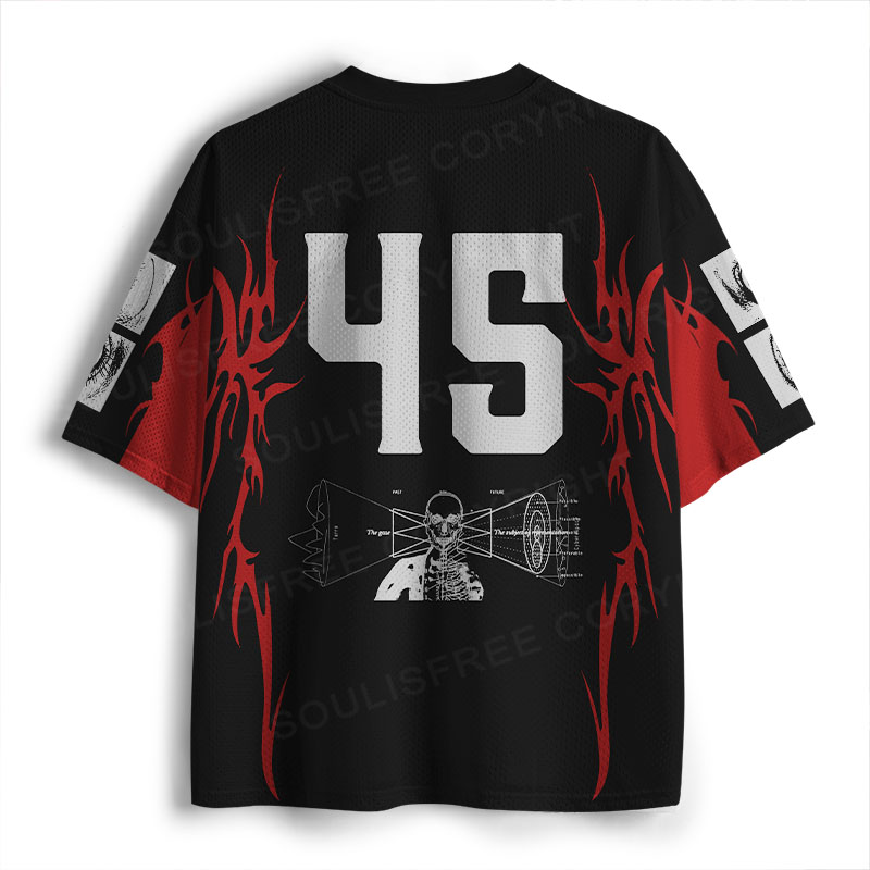 Soulisfree Organic System Body Collapse Mesh Jersey