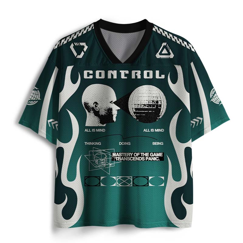 Soulisfree Cyber Forest Neural Control Mesh Jersey