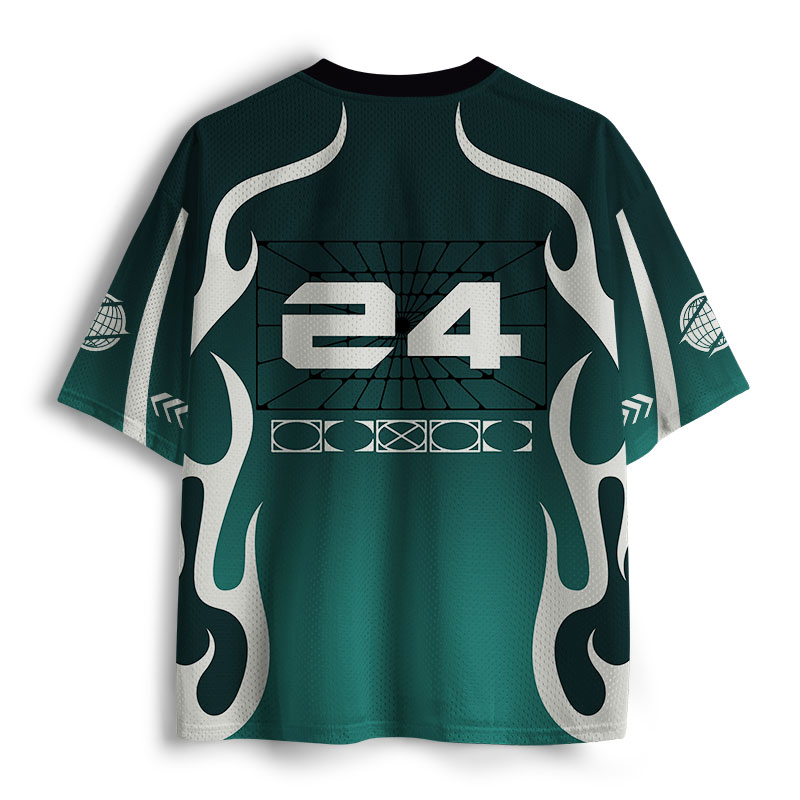 Soulisfree Cyber Forest Neural Control Mesh Jersey