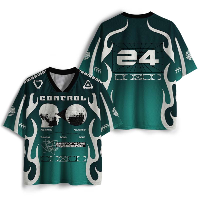 Soulisfree Cyber Forest Neural Control Mesh Jersey