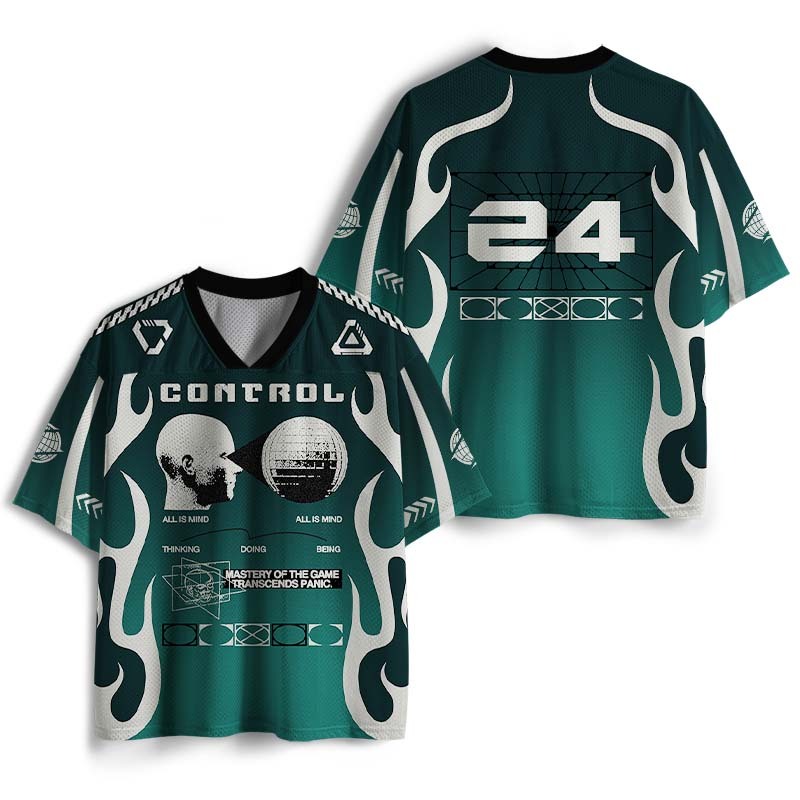 Soulisfree Cyber Forest Neural Control Mesh Jersey