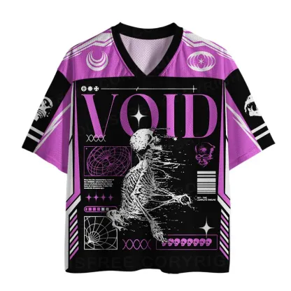 Soulisfree REVOLUTION Cybernetic World Order Mesh Jersey