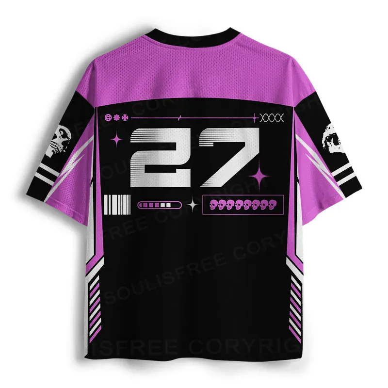 Soulisfree REVOLUTION Cybernetic World Order Mesh Jersey