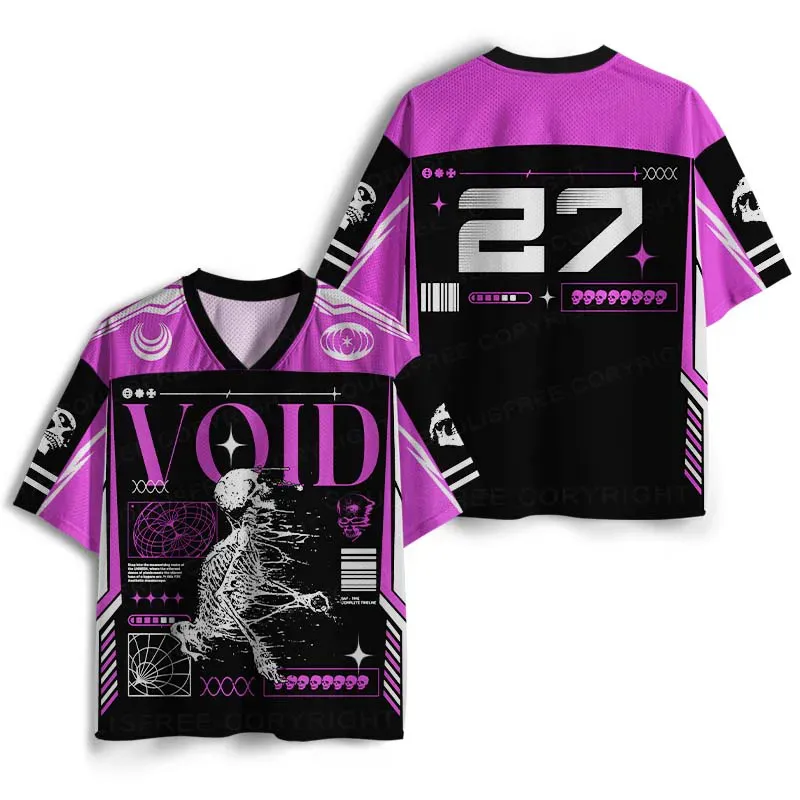 Soulisfree REVOLUTION Cybernetic World Order Mesh Jersey