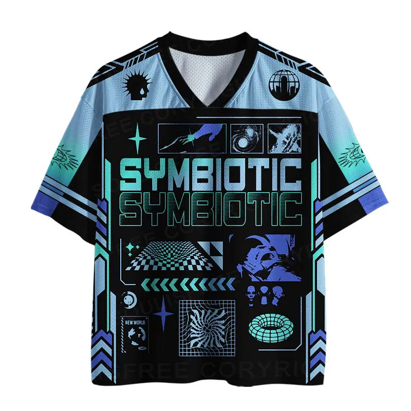 Soulisfree SYMBIOTIC Digital Organism Theory Mesh Jersey