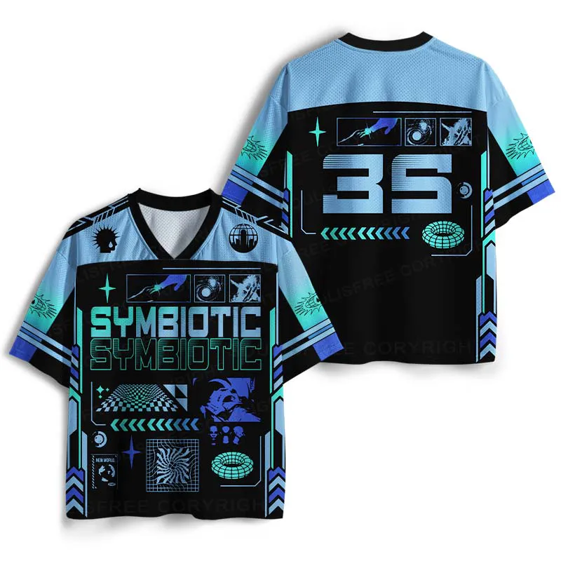 Soulisfree SYMBIOTIC Digital Organism Theory Mesh Jersey