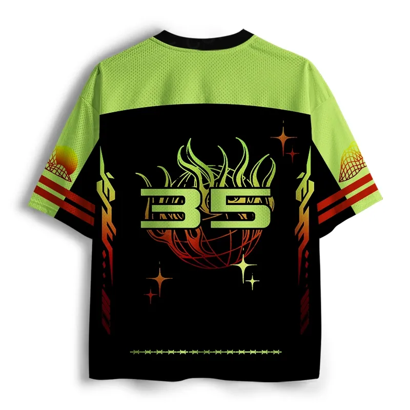 Soulisfree CYBER CORE System Error Oversized Mesh Jersey