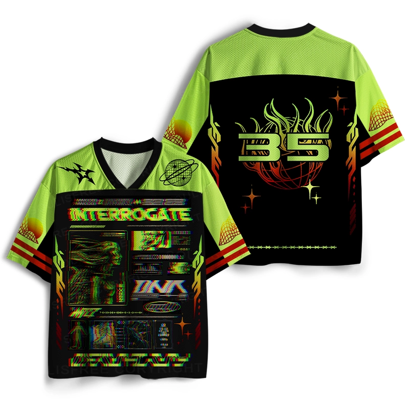 Soulisfree CYBER CORE System Error Oversized Mesh Jersey