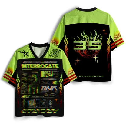 Soulisfree CYBER CORE System Error Oversized Mesh Jersey