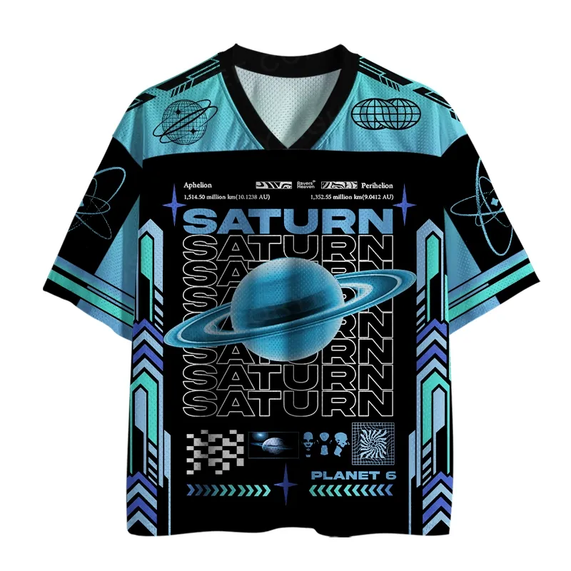 Soulisfree SATURN EXPLORER Galactic Data Mesh Jersey